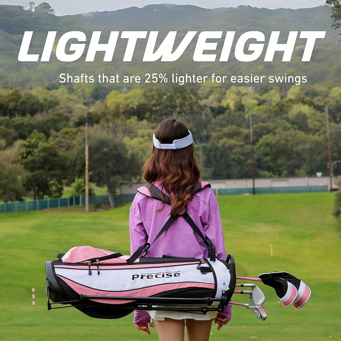 Precise X7 Kids Golf Clubs Set – Boys’ & Girls’ Junior Golf Set - Image 3