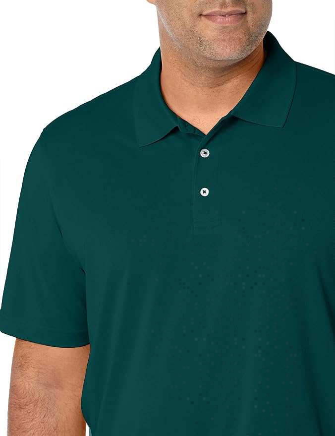 Amazon Essentials Mens Golf Polo Shirt, Moisture-Wicking Quick Dry, Short Sleeve - Image 4
