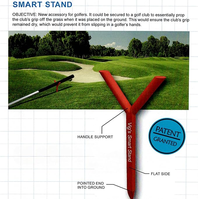 Golf Club Stand | Pocket Sized Lightweight Pocket Size Holder - Image 4