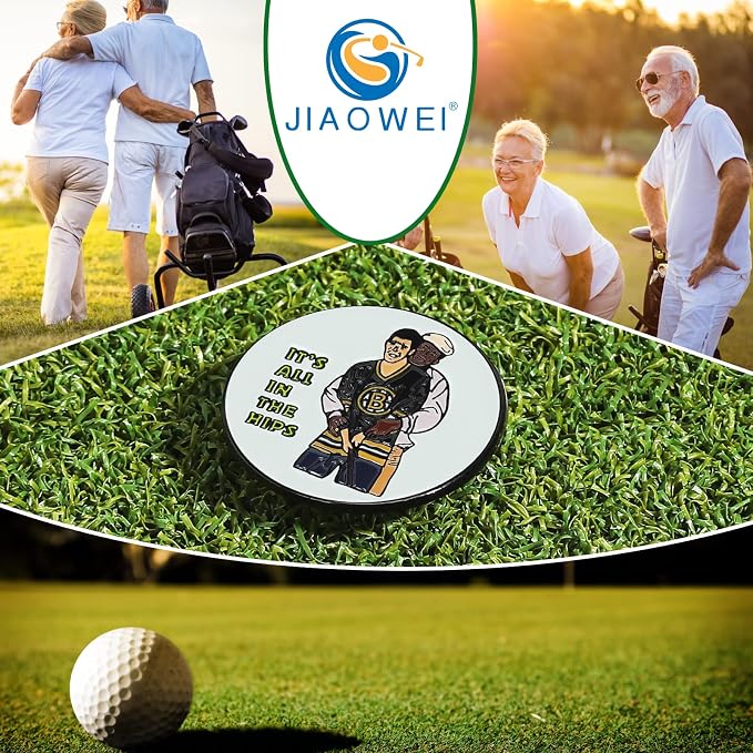 Enamel Golf Ball Marker with Magnetic Hat Clip - Image 7