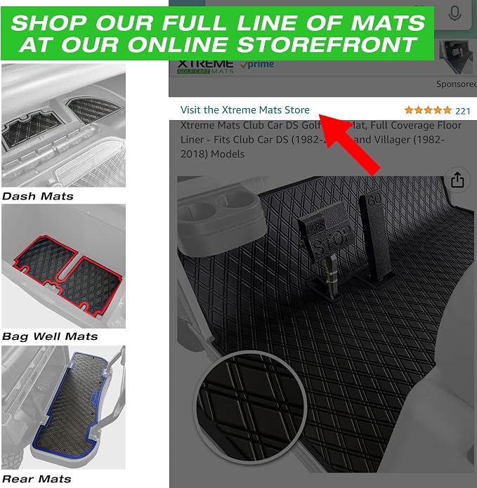 Xtreme Mats Bag Well Mat Rubber Liner Insert Protects Plastic Surfaces from - Image 4
