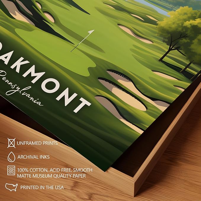Golf Course Premium Giclee Fine Art Prints - Image 7