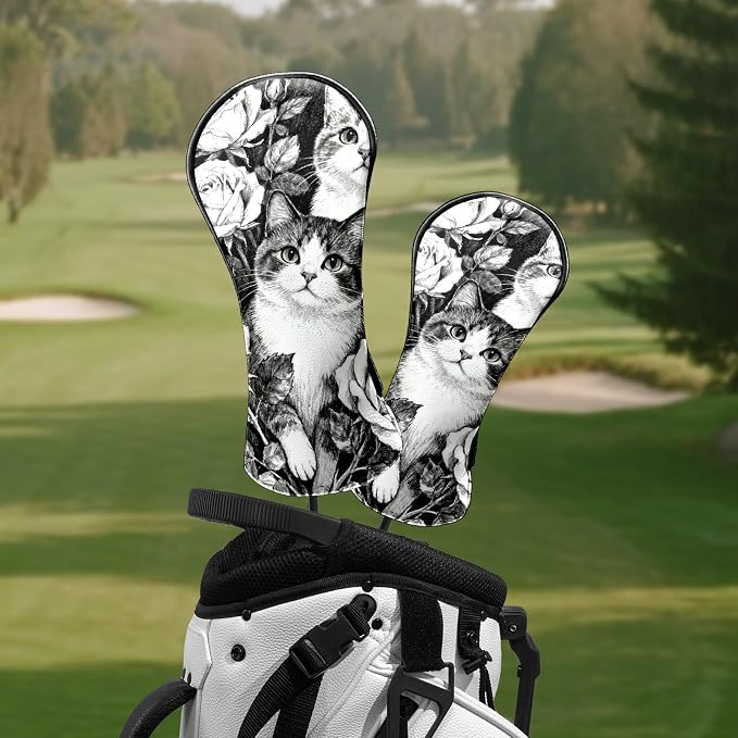 Golf Head Covers Leather Driver Headcover, Premium Golf Club Covers - Image 6