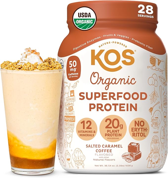 KOS Organic Vegan Protein Powder by KOS