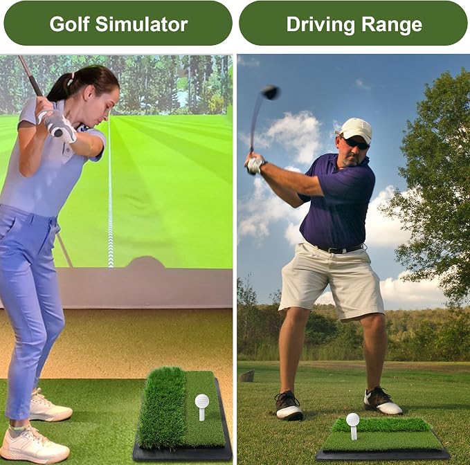 Premium Rubber Golf Tees for Mats Golf Tee Holder for Driving Range Simulator - Image 2