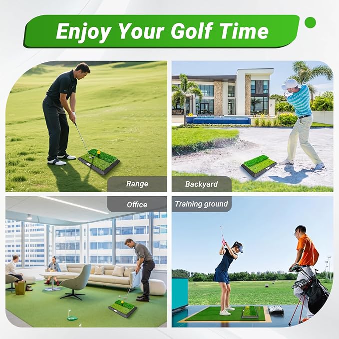Golf Hitting Mats Training Equipment, Golf Practice Mat - Image 5