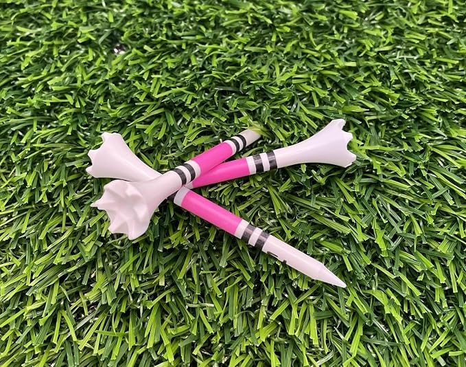 TRUESTRIKE Premium USA Golf Tees – 100-Pack Durable 3¼" / 2¾" Plastic Tees – - Image 4