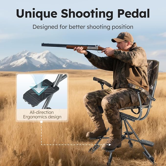 LET'S CAMP Folding Hunting Chair - Image 5