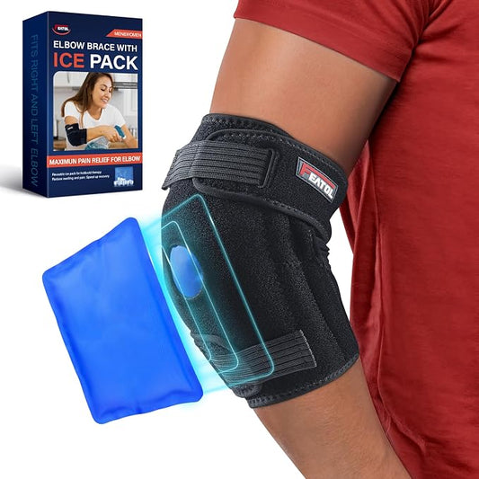 FEATOL Elbow Brace with Ice Pack by FEATOL