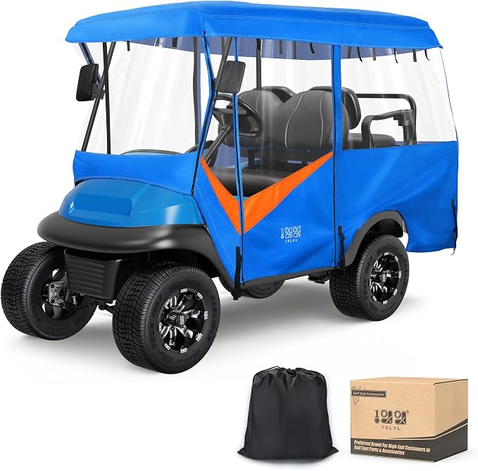 10L0L 4 Passenger Golf Cart Enclosure by 10L0L