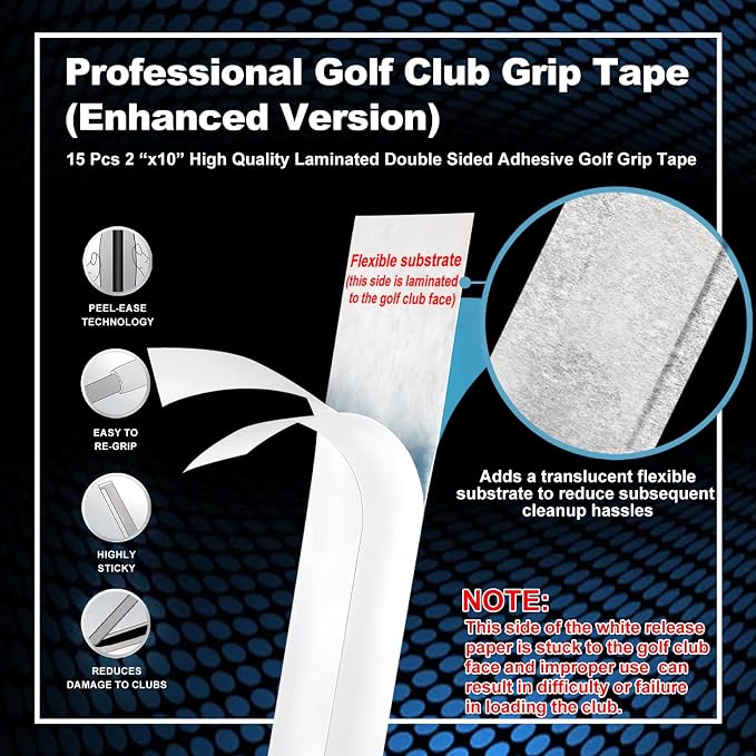 Premium Hybrid Golf Grips - Image 2