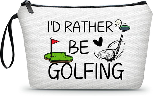 Golf Gifts,Golf Balls for Women,Small Golf Bag,Golf Ball Bag,Purse Makeup Bag,Cosmetic Bag for Purse,Birthday Gifts for Friends Female,Gifts for Golfers,Golf Accessories