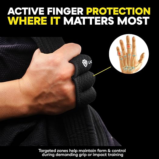LIONTEK Triple Flow Finger Sleeve V3 Pair — Joint Support & Compression - Image 8