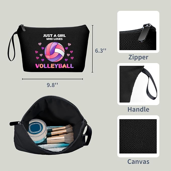 Volleyball Gifts for Teen Girls, Volleyball Gifts for Team, Volleyball Makeup - Image 2