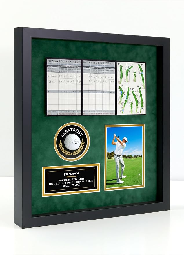 Albatross Golf Display Case Frame, 4 Components - Image 2