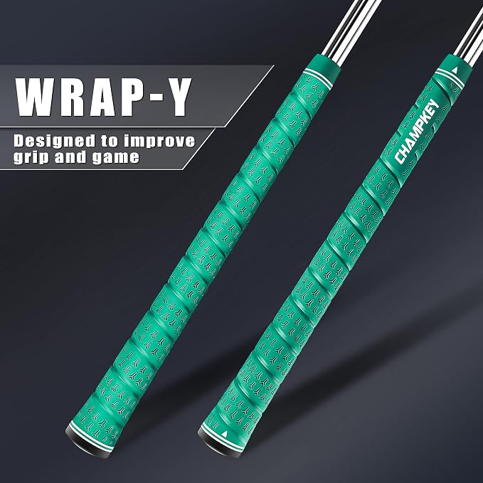 CHAMPKEY WRAP-Y Rubber Golf Grips 13 Pack Come - Image 2