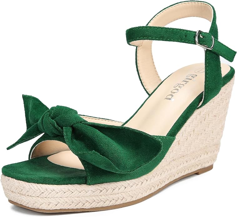 girgod Espadrilles Wedge Sandals by girgod