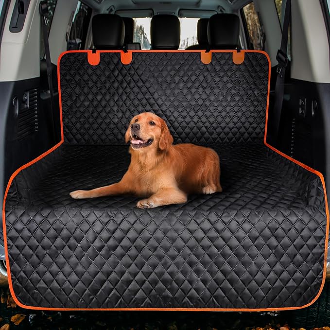 MIXJOY SUV Cargo Liner for Dogs, Waterproof Cargo Liner for SUV, Pet Dog Cargo by MIXJOY