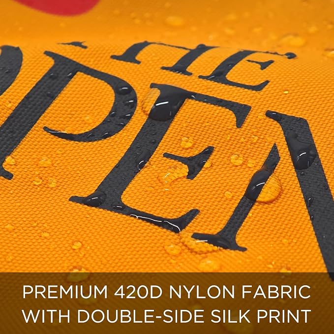 Standard TheOpen Golf Flag, Tube Insert, 14x20 Inch 420D Nylon Dual-Sided - Image 2