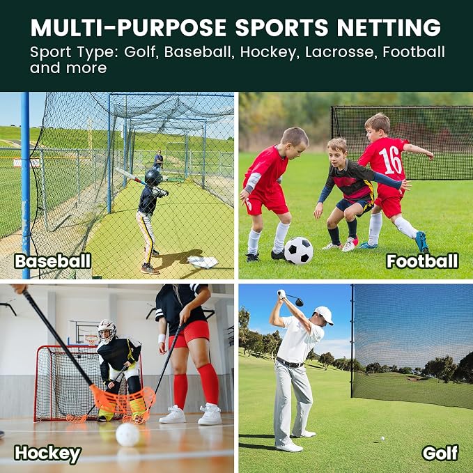 Sports Netting, Golf Practice Net Hitting Net - Image 6