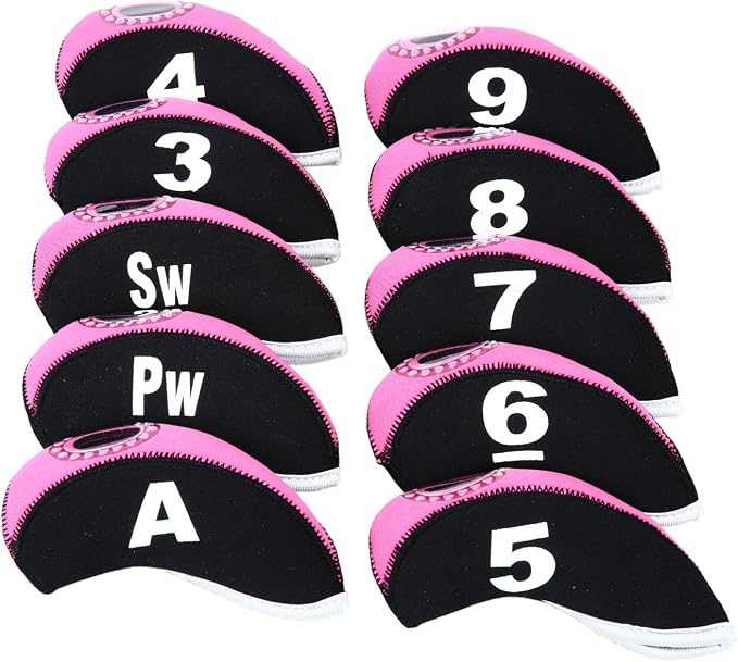 Sword &Shield sports 10pcs/Set Golf Iron Club Head Covers - Image 2