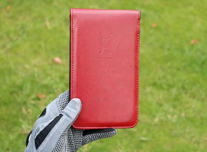 Handy Picks Leather Golf Scorecard Holder | Yardage Book Cover | Scorecard n - Image 5