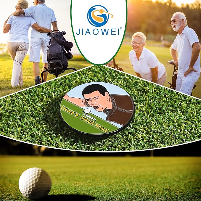 Enamel Golf Ball Marker with Magnetic Hat Clip - Image 7