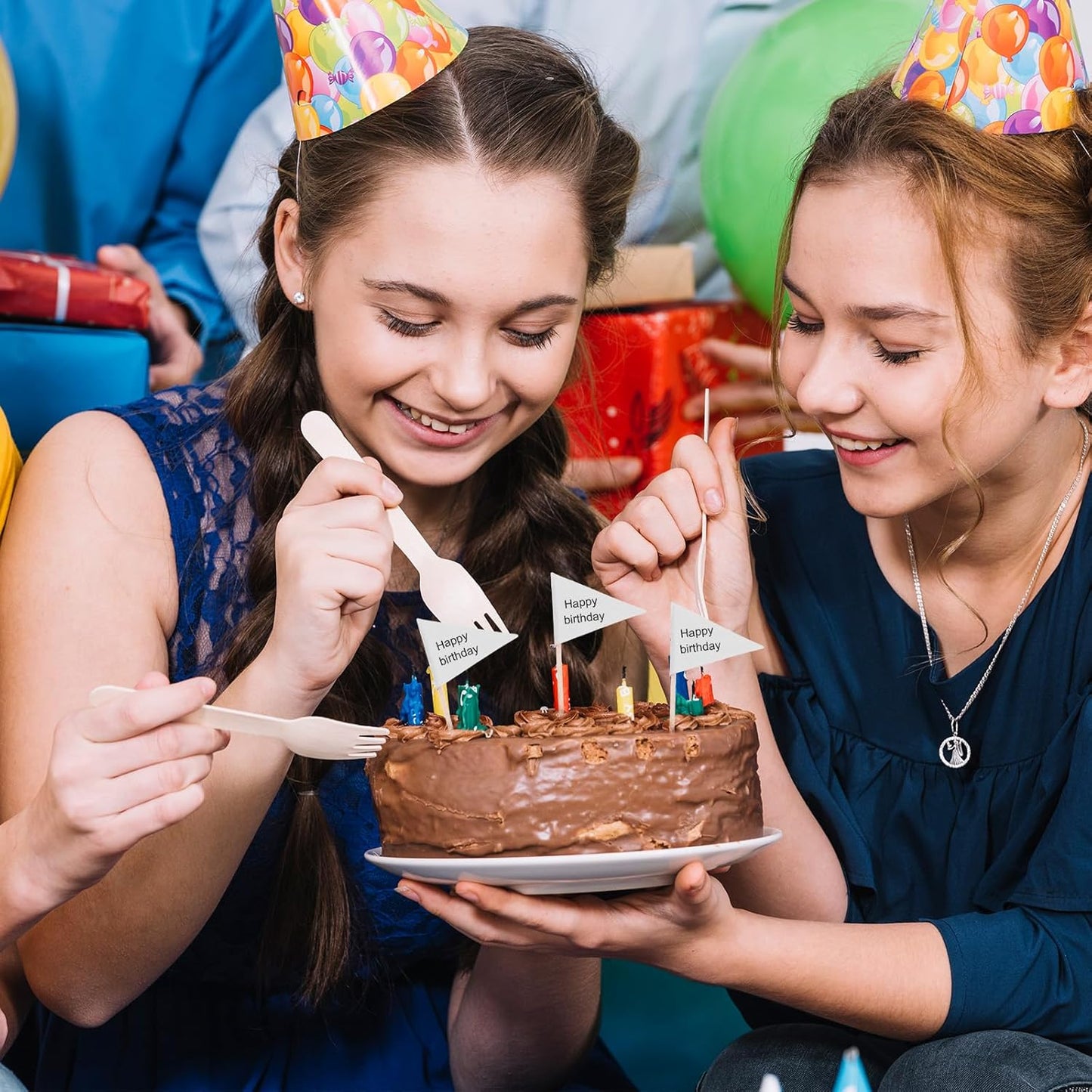 100 Pcs White Flag Cupcake Topper Sticks, Mini Golf Flags Toothpicks for Fruit Salad Masters Party Decorations, Blank White Cupcake Toppers for Appetizers