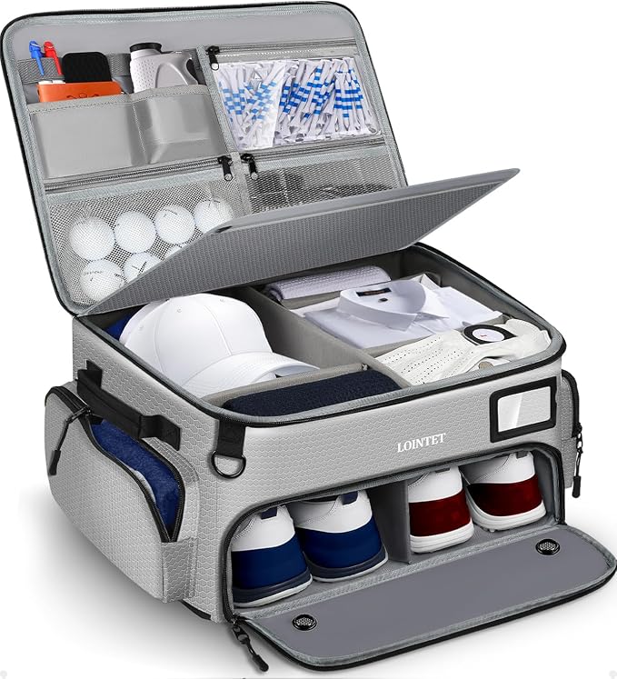 Golf Trunk Organizer, Waterproof Car Golf Locker by LOINTET