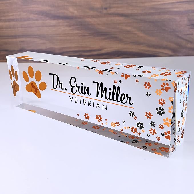 Artblox Office Desk Name Plate Personalized | Custom Name Plates by Artblox