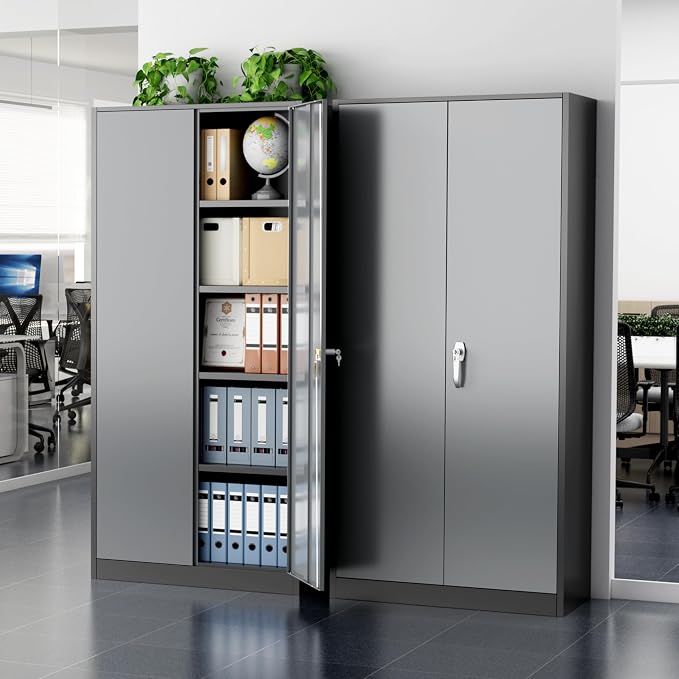 Greenvelly Metal Storage Cabinet - Image 2
