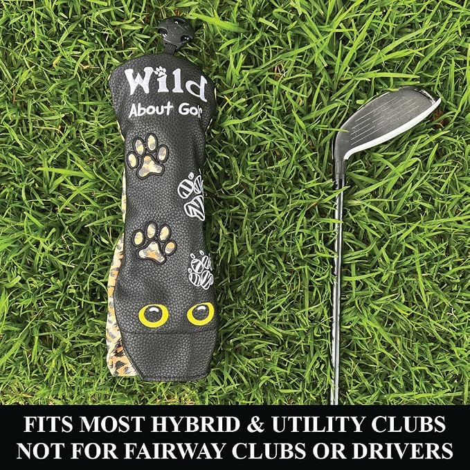 Giggle Golf Utility/Hybrid Head Cover, Colorful Club Covers - Image 6