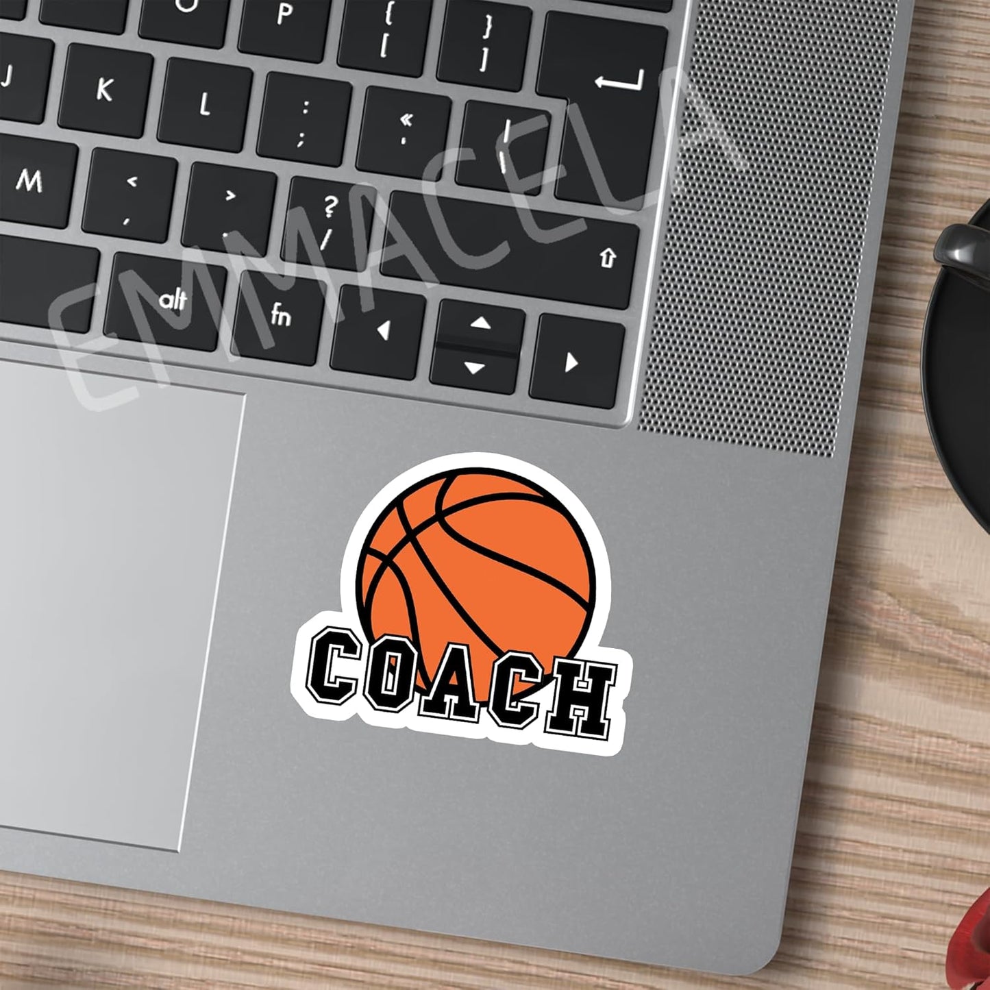 (3PCS) Coach Basketball Stickers – Waterproof Vinyl Decals for Coach, Player, Team – Sports Stickers for Tumblers, Laptops, Water Bottles,Basketball Gift Size 3 x 2.5 Inch