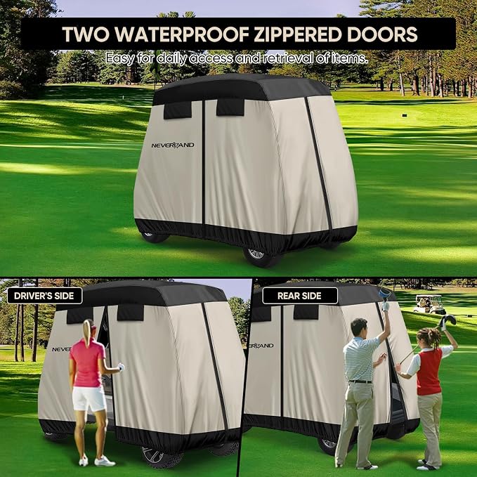NEVERLAND Golf Cart Cover 4 Passenger - Image 4