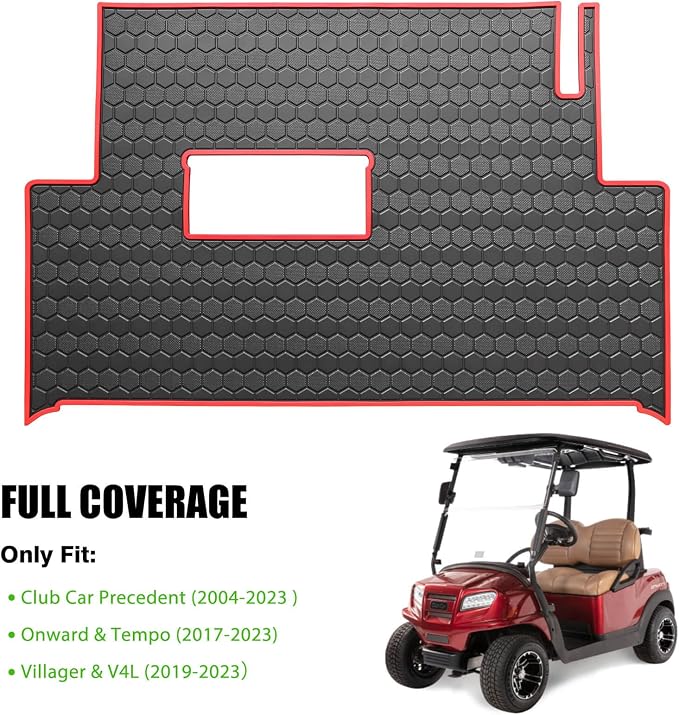 Club Car Precedent Golf Cart Full Coverage Floor Liner Mat, Fits Club Car - Image 2