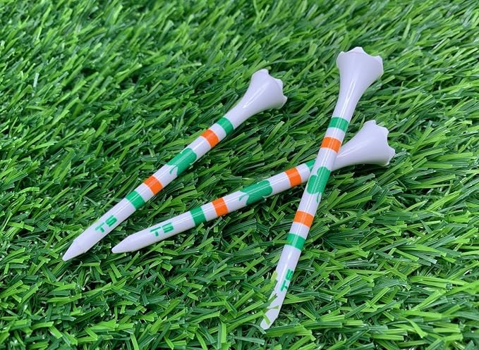 TRUESTRIKE Premium USA Golf Tees – 100-Pack Durable 3¼" / 2¾" Plastic Tees – - Image 5