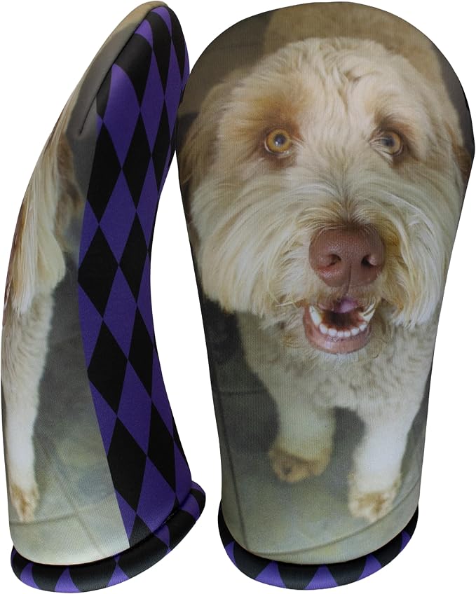 Custom Golf Driver Head Cover for Dogs – Personalized Pet Photo, Name & Text | - Image 6