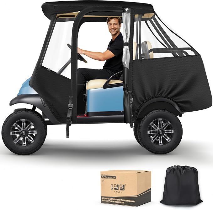 10L0L Golf Cart 4 Passenger Enclosure by 10L0L