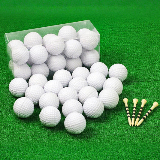 20 Pack Practice Golf Balls,41mm Foam Golf Balls,Limited Flight Design with Realistic Feel Durability,Perfect for Indoor or Outdoor Golf Training,Backyard Drills