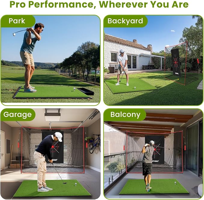 Golf Mat, 5x4ft/6x4ft Large Golf Hitting Mats - Image 7