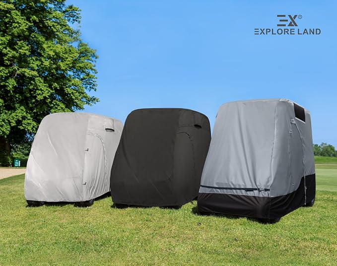 Explore Land Waterproof Golf Cart Cover Universal Fits - Image 6