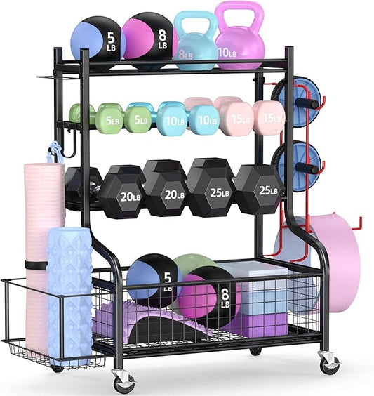 PLKOW Dumbbell Rack, Weight Rack by PLKOW