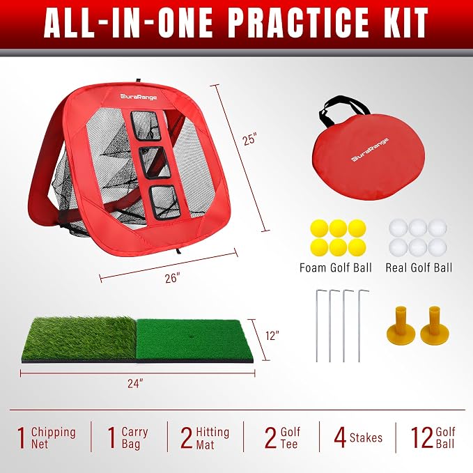 Pop-Up Golf Chipping Net - Image 2