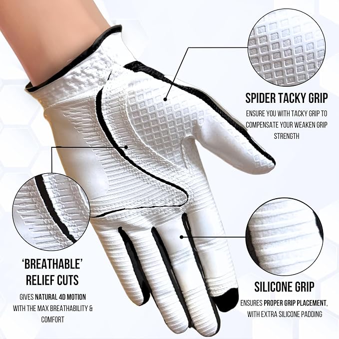 Copper Tech Ladies Golf Gloves Women Right Handed Golfer or Left Handed Golfer - Image 3