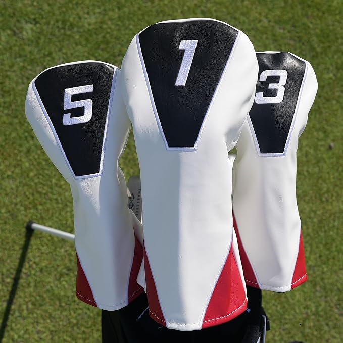 Single Headcover, Easy Slip-On Easy-Off Golf Club Headcover, Fleece Lined - Image 4