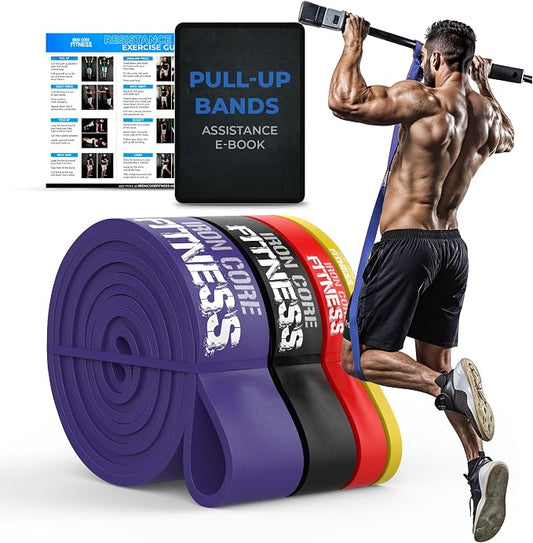 Pull Up Assistance Resistance Bands by IronCoreFitness