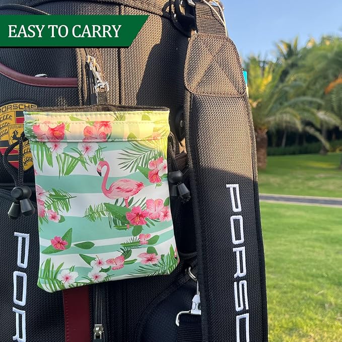 Golf Valuables Pouch, Golf Bag Pouch - Image 5