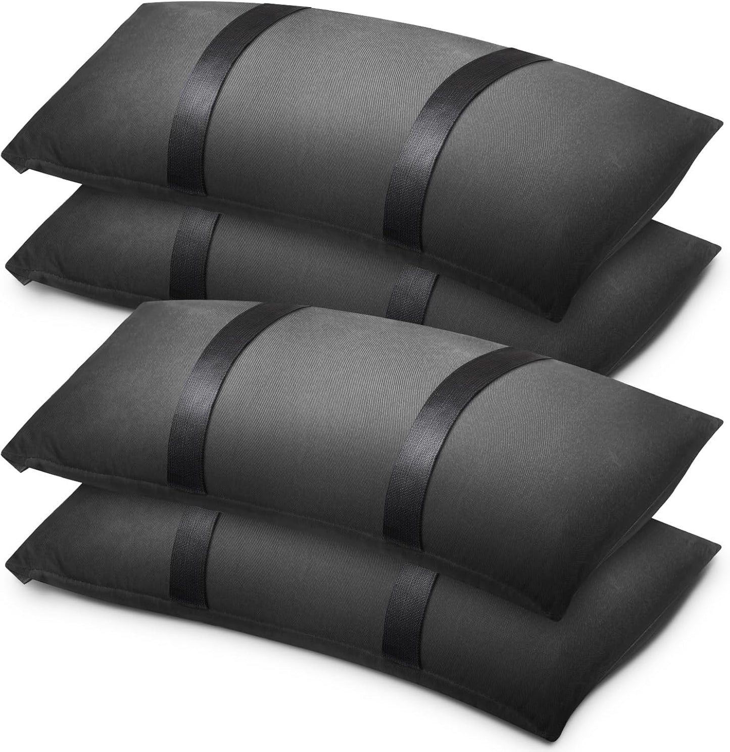 200 LBS Umbrella Base Weight Sandbags, Sand Bags for Weight, 4 Packs Fillable Sandbags for Umbrella Base, Weatherproof Furniture Heavy Duty Weight Bags For Cantilever Patio Umbrella Trampoline Garden