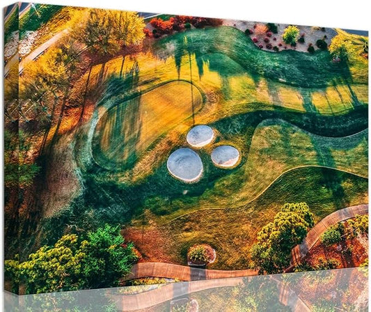 Florida Regatta Bay Golf Course Wall Art by chenchenArt