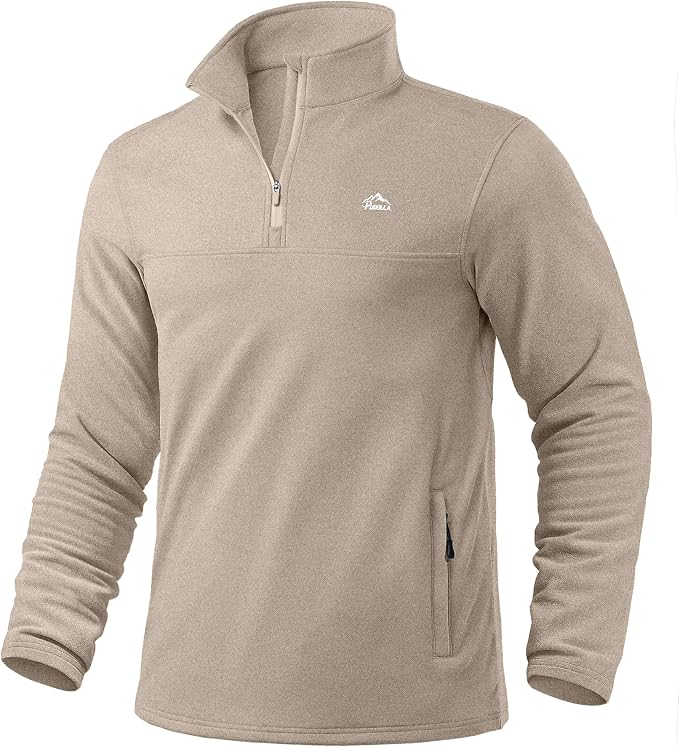Pudolla Men's Quarter Zip Pullover by PudollaSports